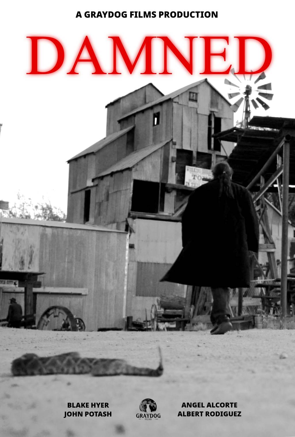 Filmposter for DAMNED